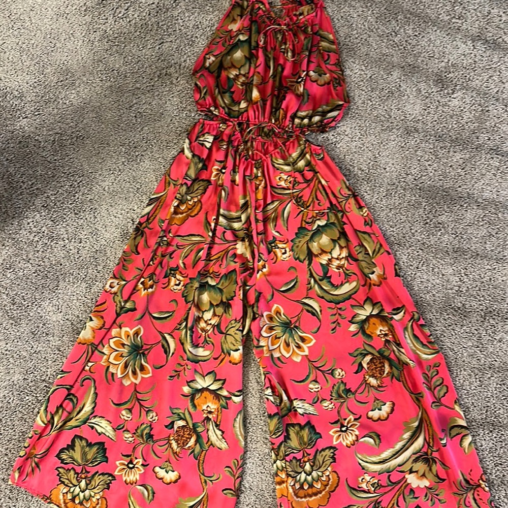 Zara Floral Jumpsuit